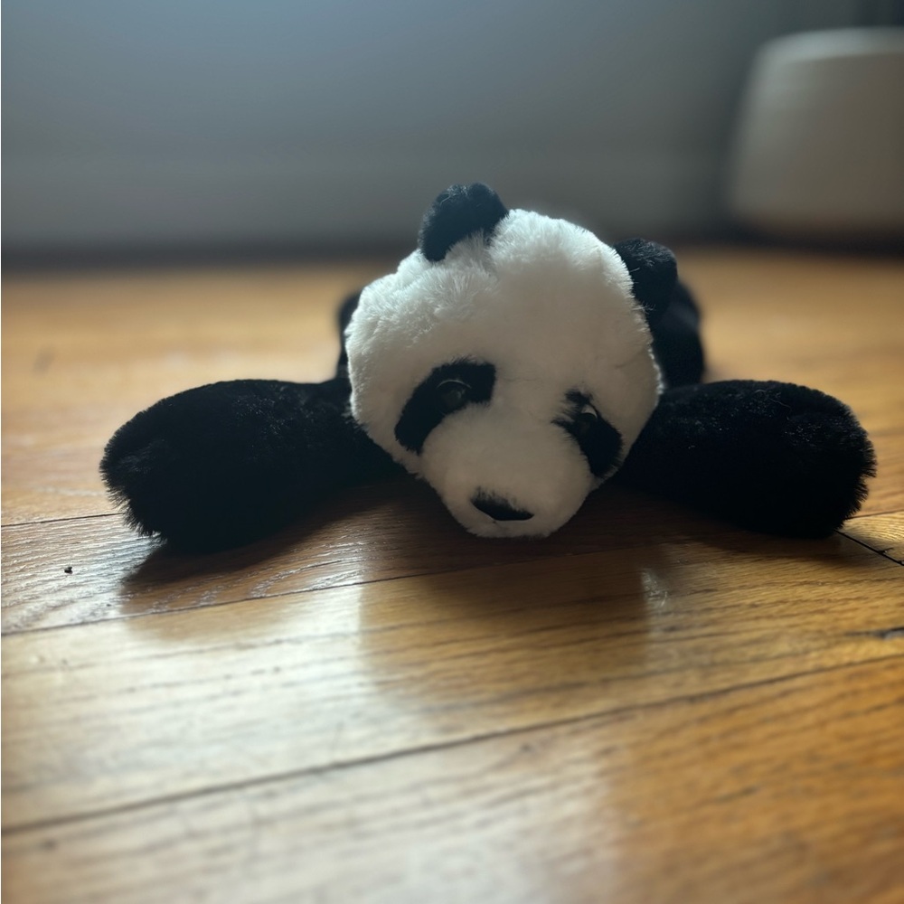 FAO Schwarz Black and White Panda Stuffed Animal